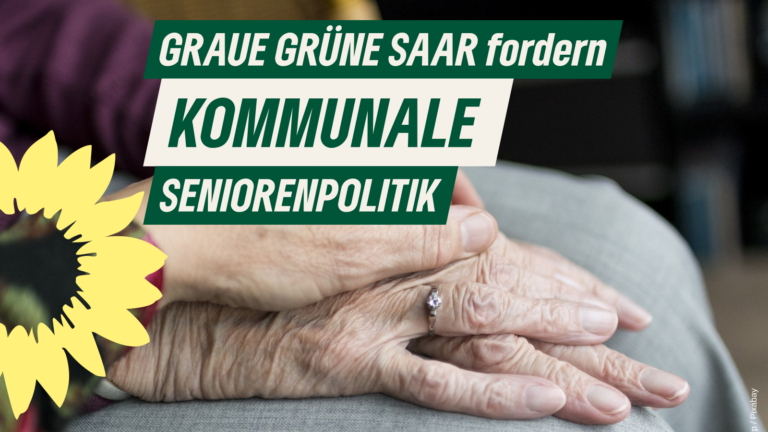 Kostenexplosion in der Pflege, Graue Grüne fordern kommunale Seniorenpolitik