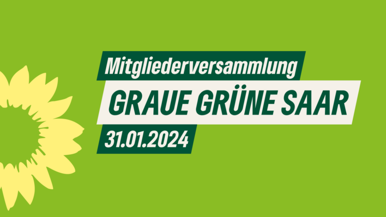 Mitgliederversammlung Graue Grüne Saar